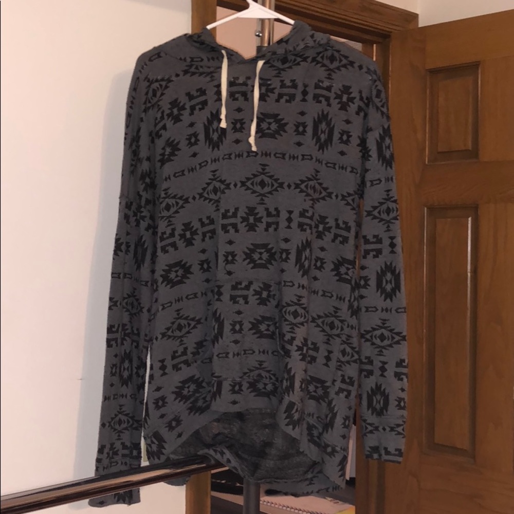 Hollister aztec sweatshirt